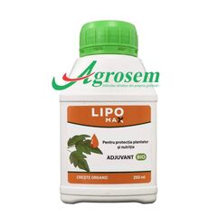 Adjuvant Ecologic LIPOMAX® - 250 ml, Previne spalarea, Prelungeste actiunea erbicidelor, insecticidelor si fungicidelor, 