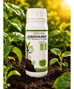 Ingrasamant lichid AGROFOLISEM , BIO NPS 15-2-2 CARBON,100 ML, 