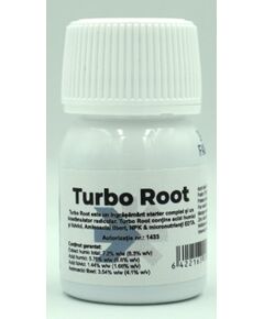 Stimulator de inradacinare TURBO ROOT - 25ml, Acizi humici si fulvici, Aminoacizi liberi, NPK, 