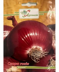 Seminte Ceapa Rosie BRUNSWICK, 