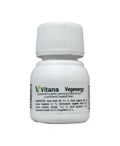 Vegenergy - 25 ml, Ingrasamant organic special, pe baza de azot si aminoacizi vegetali liberi., 