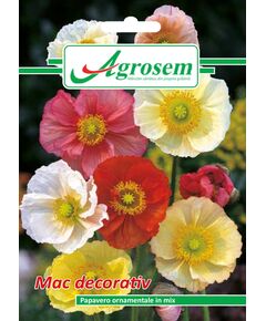 Seminte Flori Mac Decorativ 1 gr, 