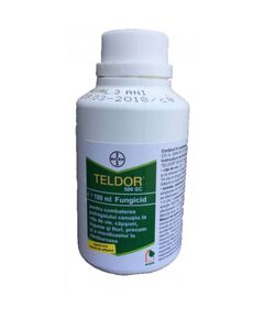 Fungicid TELDOR 500 SC - 100 ml, Bayer, Sistemic, Putregai cenusiu, Monilioza, 